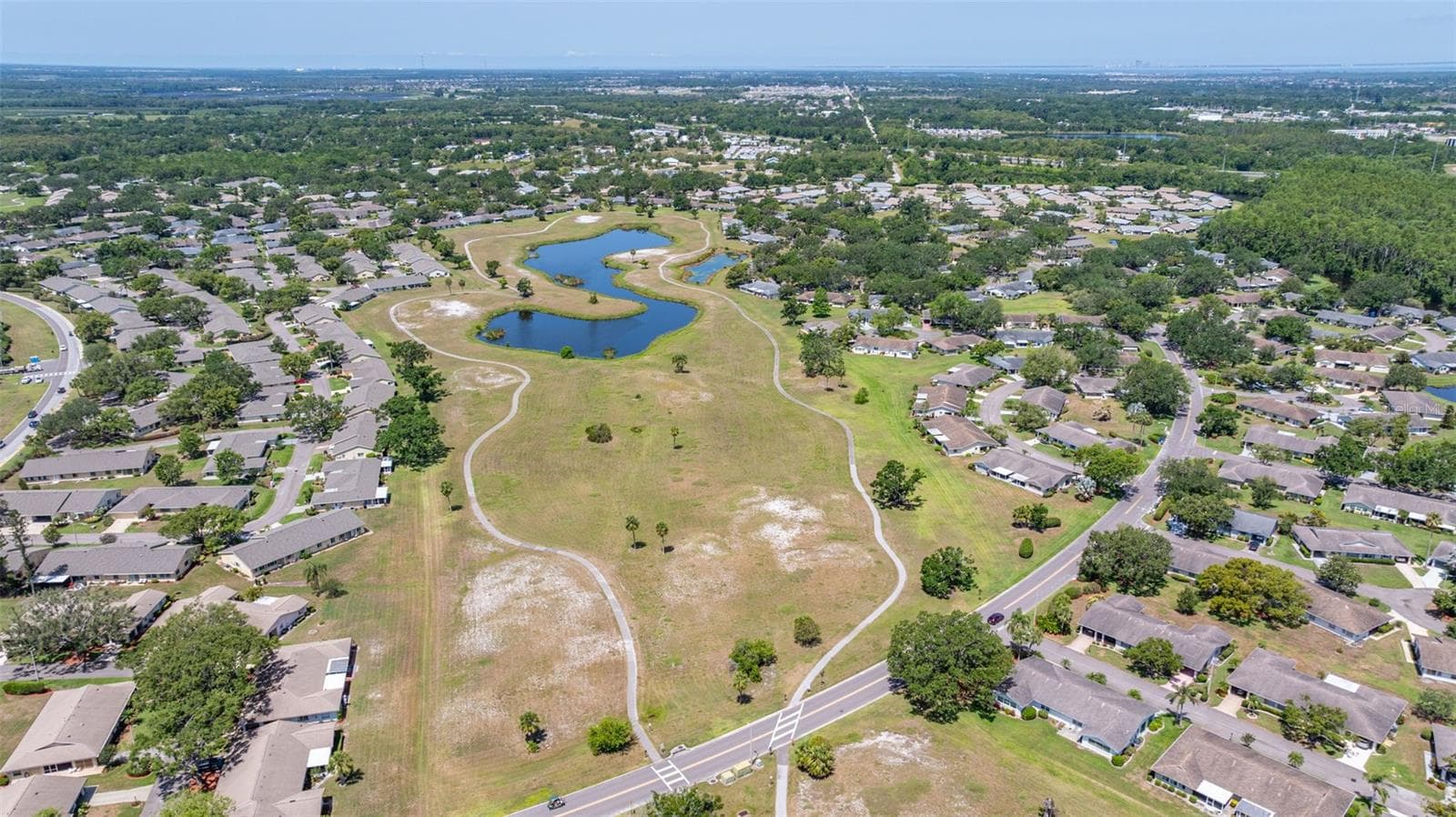 Retired Golf course - now pedestrian greenway trails - 1229 HUNTINGTON GREENS DR #12, SUN CITY CENTER
