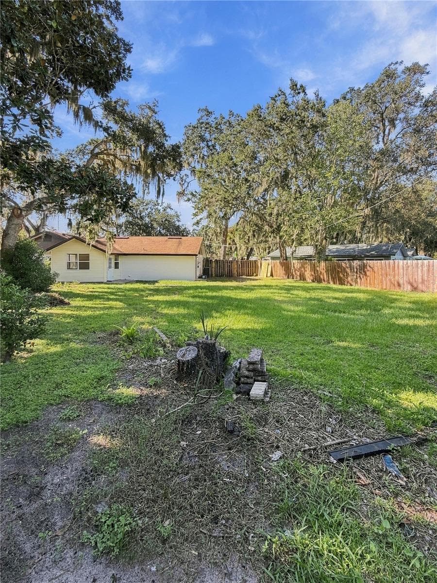 Backyard - 106 KENT CT, PORT ORANGE