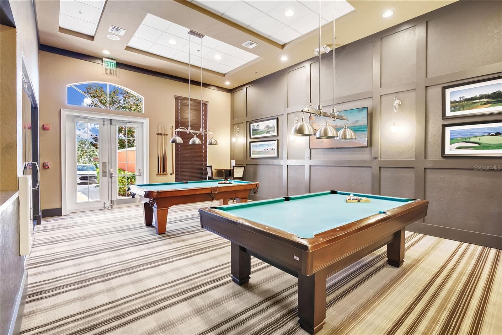 Community Pool Table area - 103 BALMY COAST RD, GROVELAND
