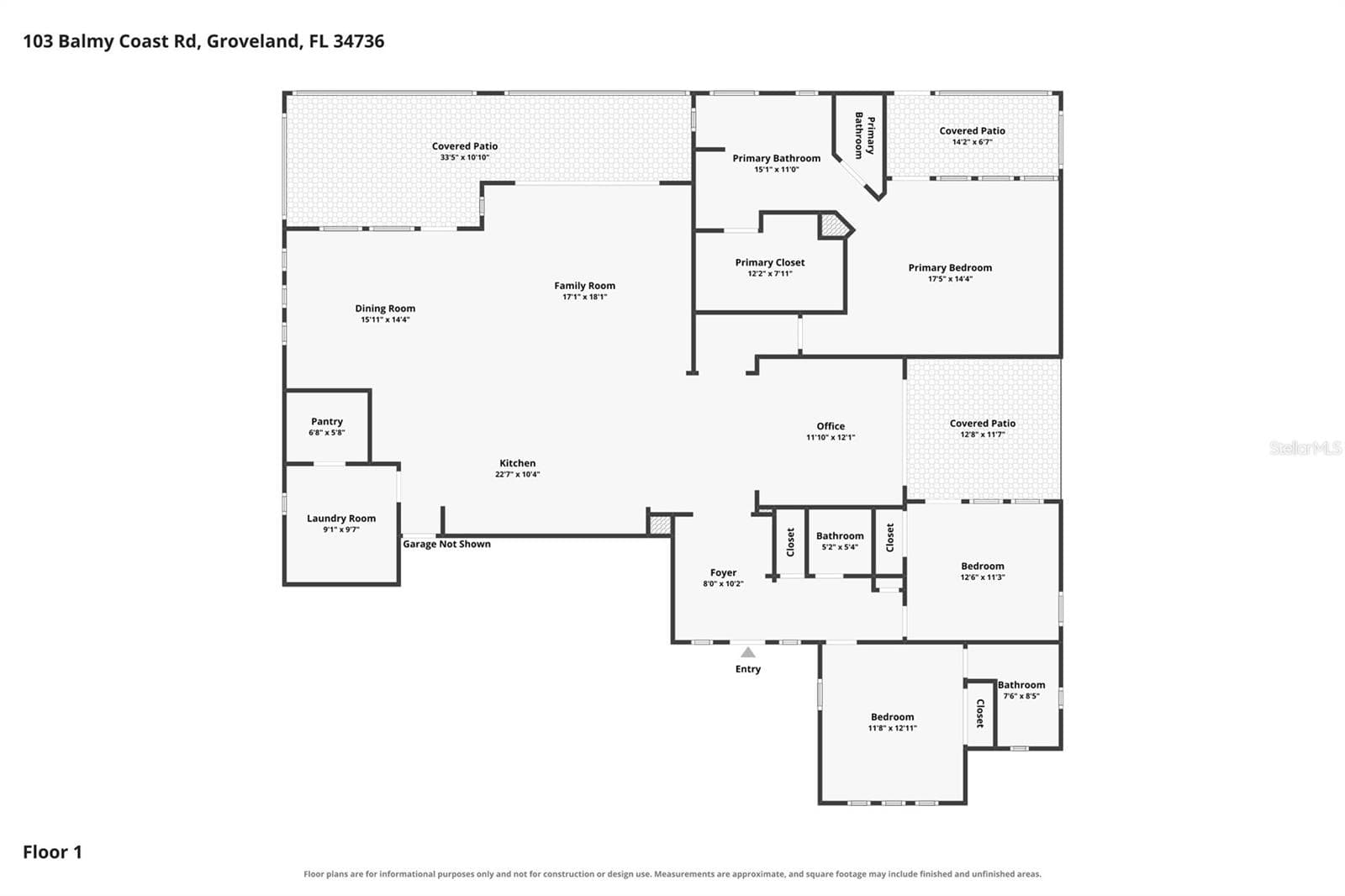 Floor Plan - 103 BALMY COAST RD, GROVELAND