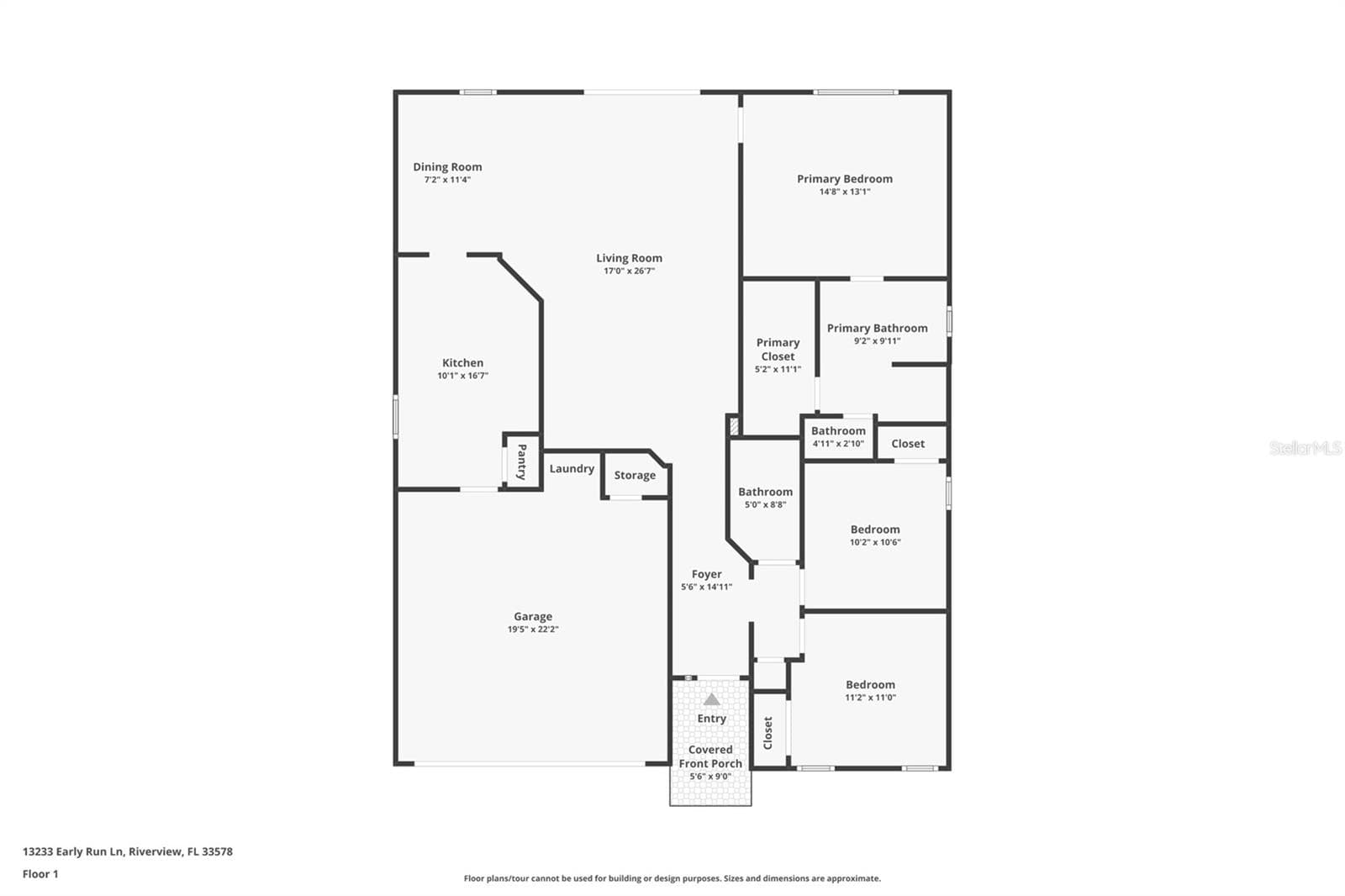 Single Family Residence at 13233 EARLY RUN LN, RIVERVIEW, photo 29 of 29