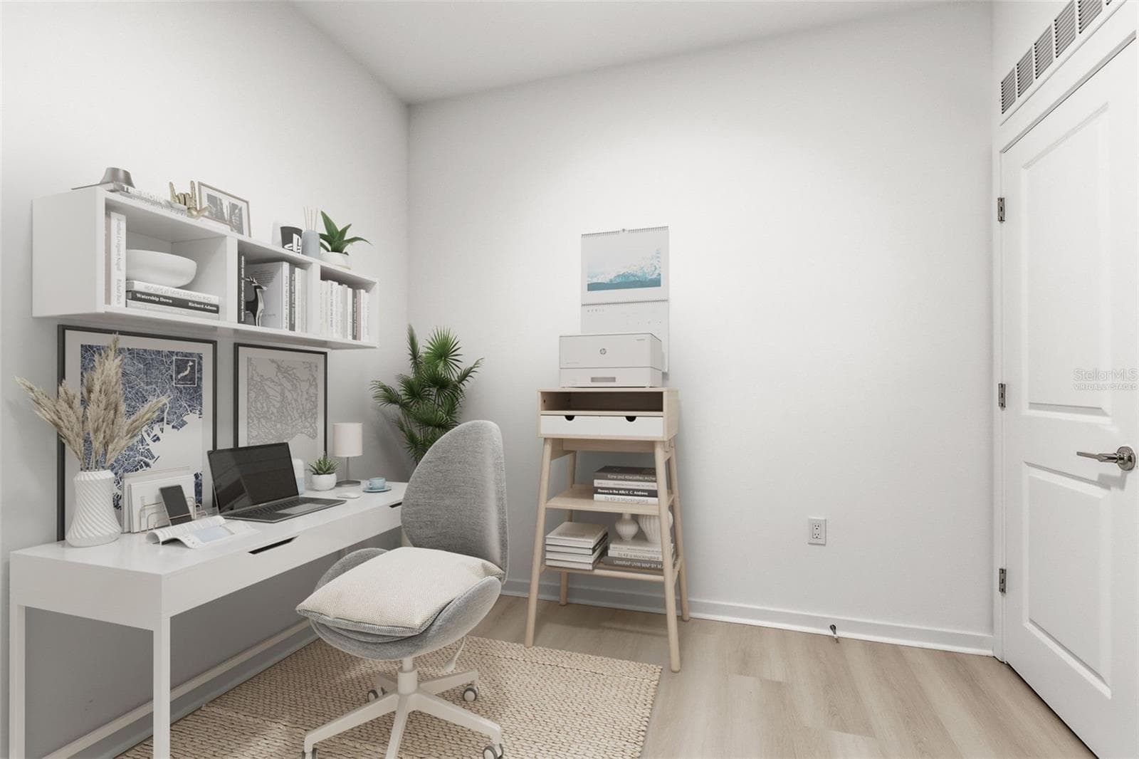 Virtually Staged. Den/Study Room - 5591 MILLENIA PARK BLVD #209, ORLANDO