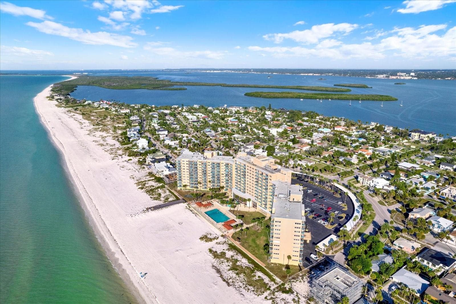 The Gulf intercoastal are the view around this great building. Your Neighborhood. - 880 MANDALAY AVE #C512, CLEARWATER BEACH