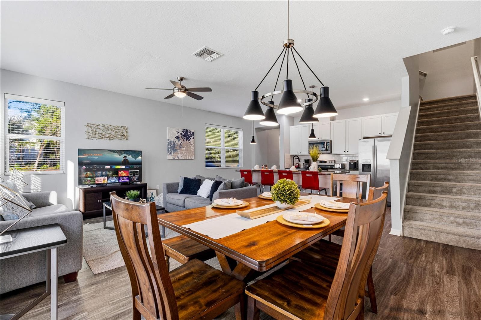 Open floorplan - 5150 CROWN HAVEN DR, KISSIMMEE