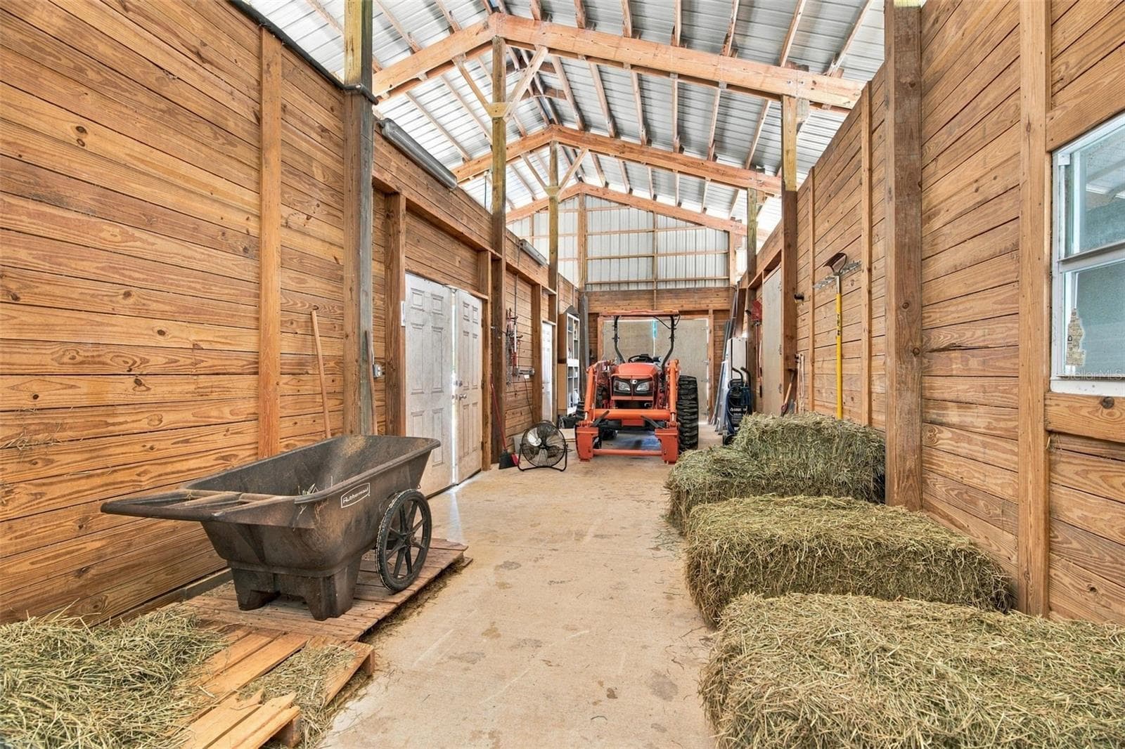 Expansive hay and feed room - 6722 W SENTINEL BLUFF PATH, BEVERLY HILLS