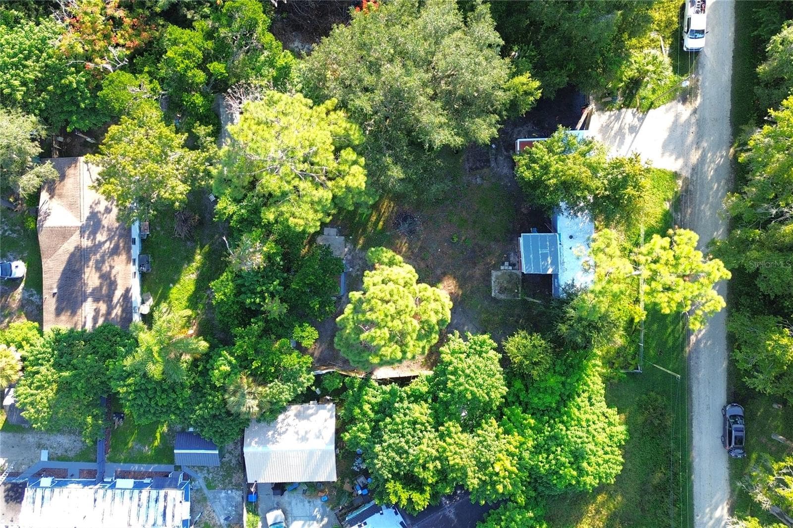 AERIAL VIEW - 6905 AZLEE AVE, NEW PORT RICHEY