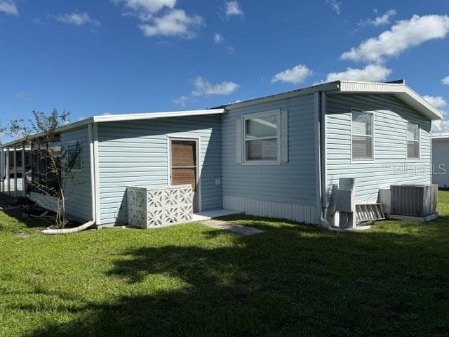Rear of Home - 3412 OAKWOOD BLVD N, SARASOTA