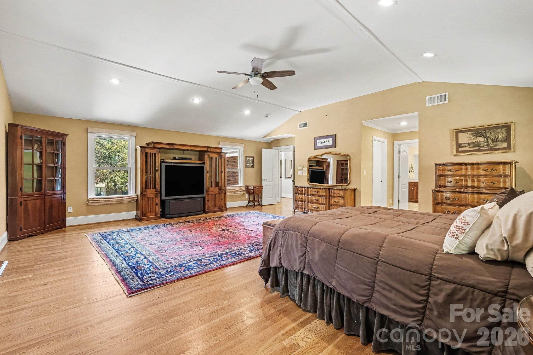 The primary suite is a true retreat with a flex area perfect for relaxing, yoga, and exercise - 746 Grandview Drive NE, Concord