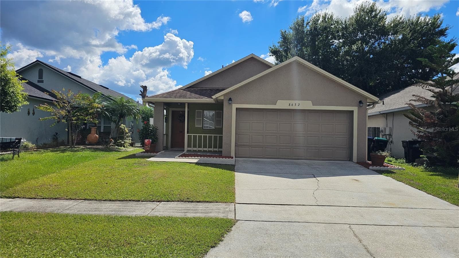 Full Front Elevation - 8632 FOLEY DR, ORLANDO