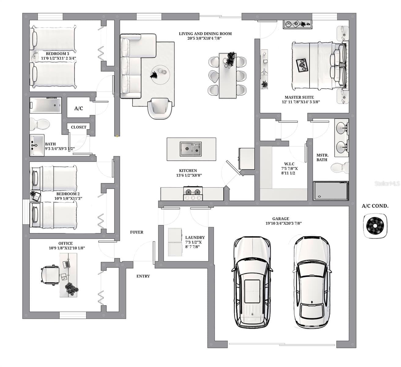 Floor Plan - 3899 SW 133RD LOOP, OCALA