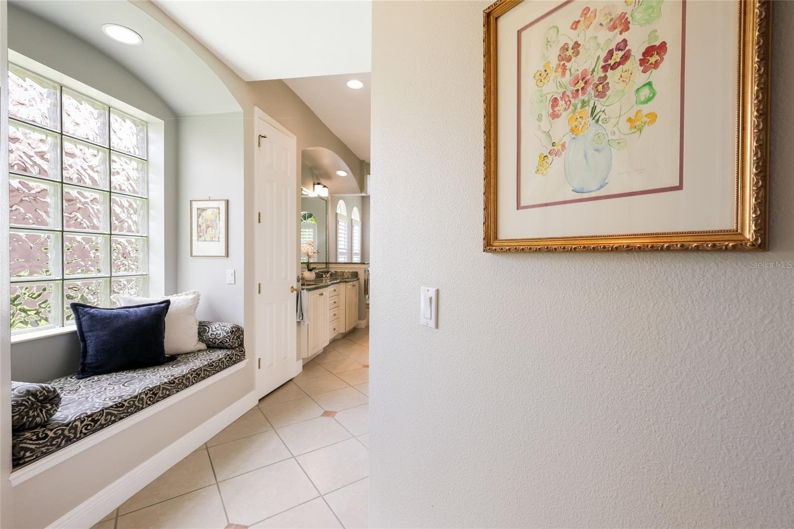 Hall to primary en suite - 13409 KILDARE PL, LAKEWOOD RANCH