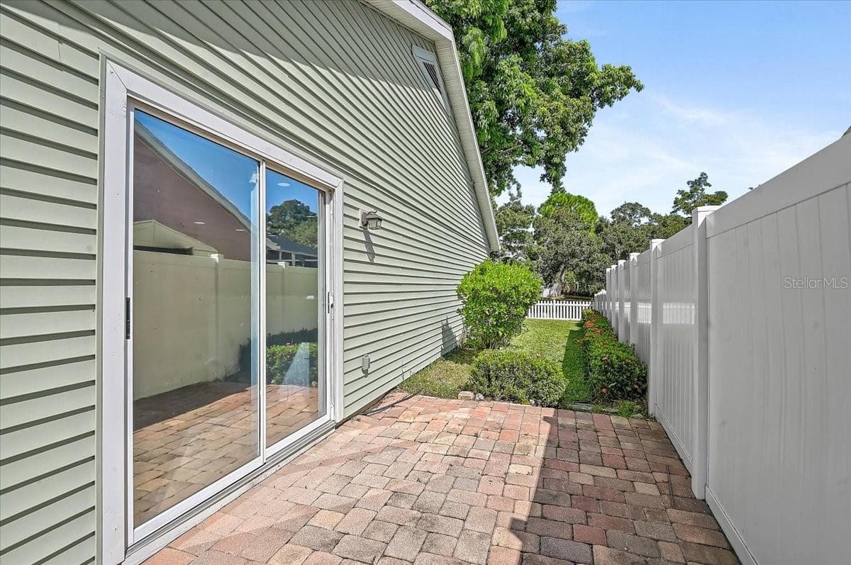 Side Patio 35' x 9' Off Dinette - 7739 33RD LN E, SARASOTA