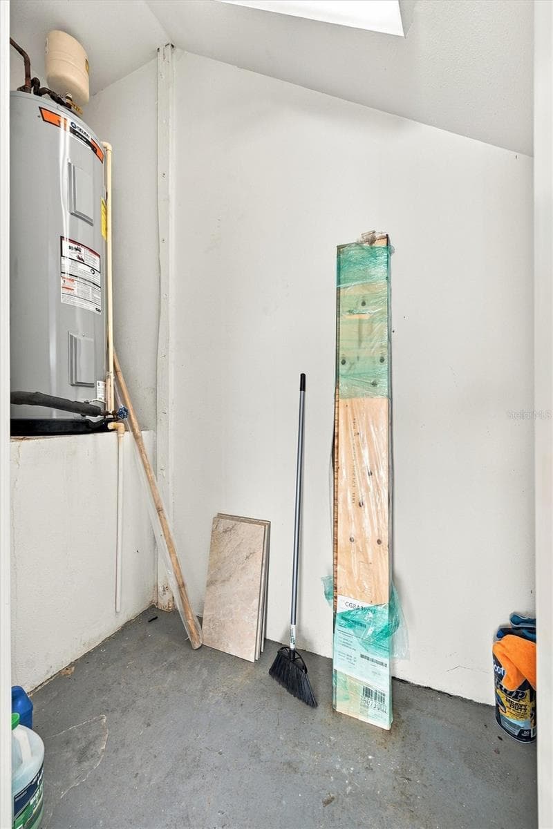 Storage Closet located in the Garage - 291 COMPASS POINT DR #201, BRADENTON