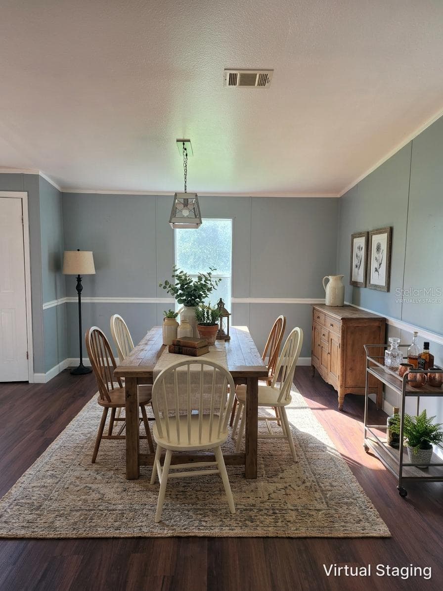Dining Room Virtually Staged - 1504 WALDRUP RD, LAKELAND