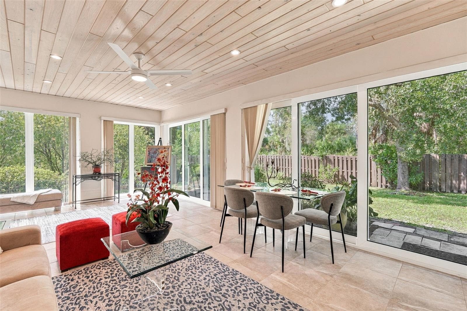 All Season Room is Under Air Too With Fenced Backyard Privacy - 3507 CULPEPPER TER, NORTH PORT