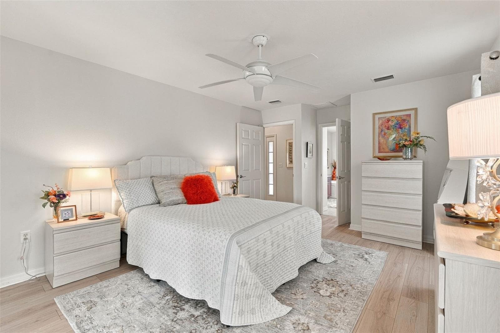 Primary Bedroom With Patio Access - 3507 CULPEPPER TER, NORTH PORT
