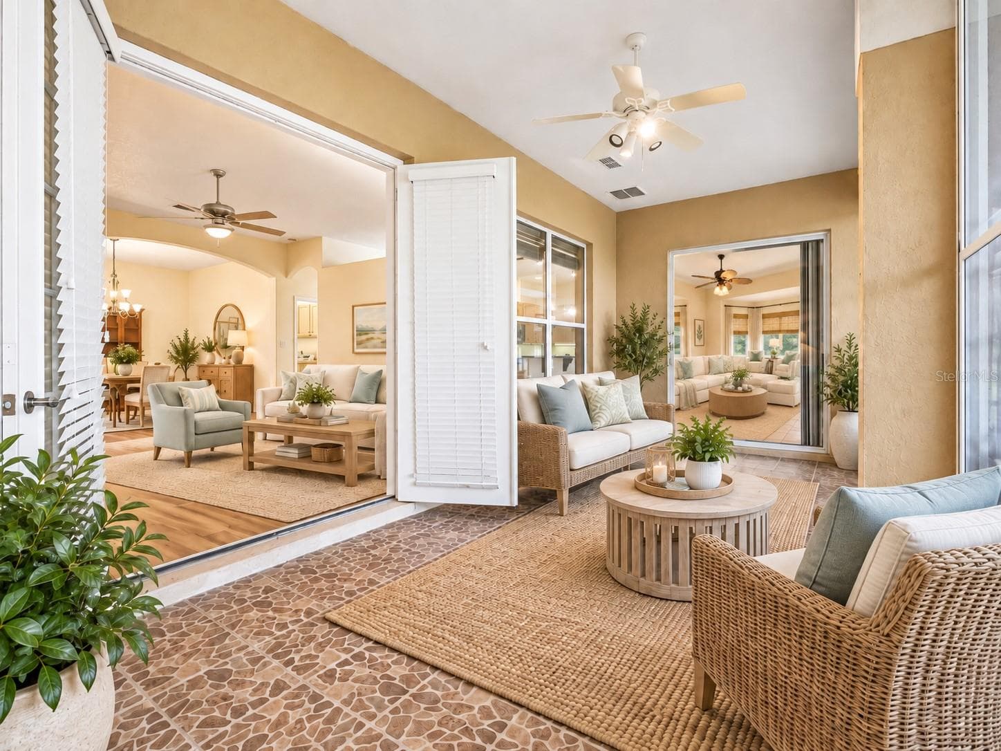 Virtual Enclosed Lanai - 3538 MULBERRY GROVE LOOP, LEESBURG