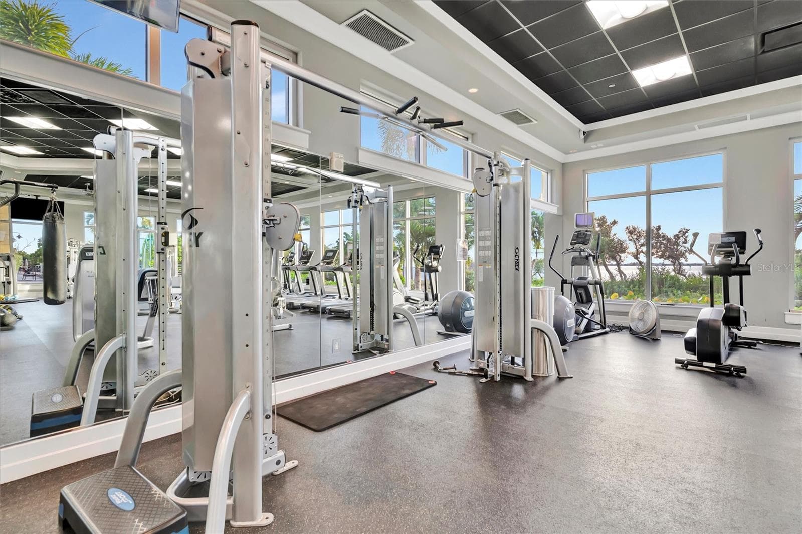 Impressive 4,200-square-foot fitness center. - 291 COMPASS POINT DR #201, BRADENTON