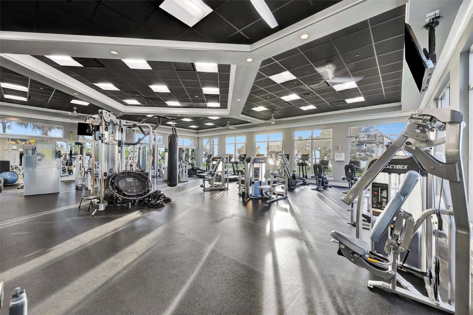 Impressive 4,200-square-foot fitness center. - 291 COMPASS POINT DR #201, BRADENTON
