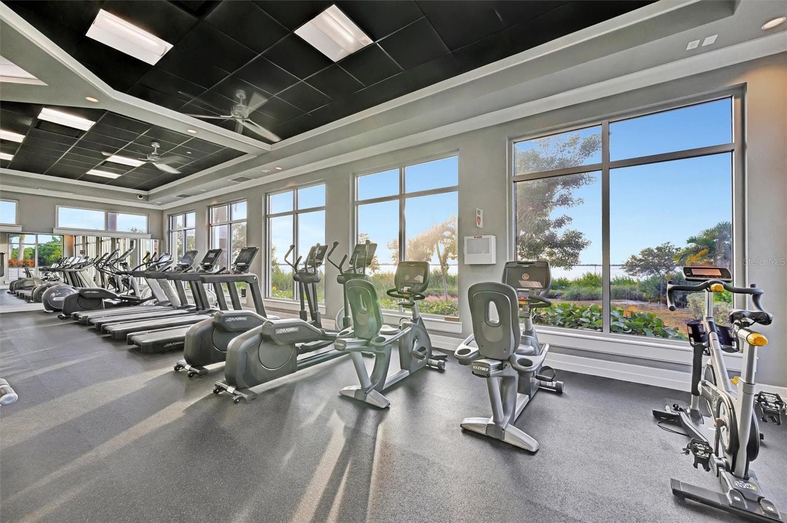 Impressive 4,200-square-foot fitness center. - 291 COMPASS POINT DR #201, BRADENTON