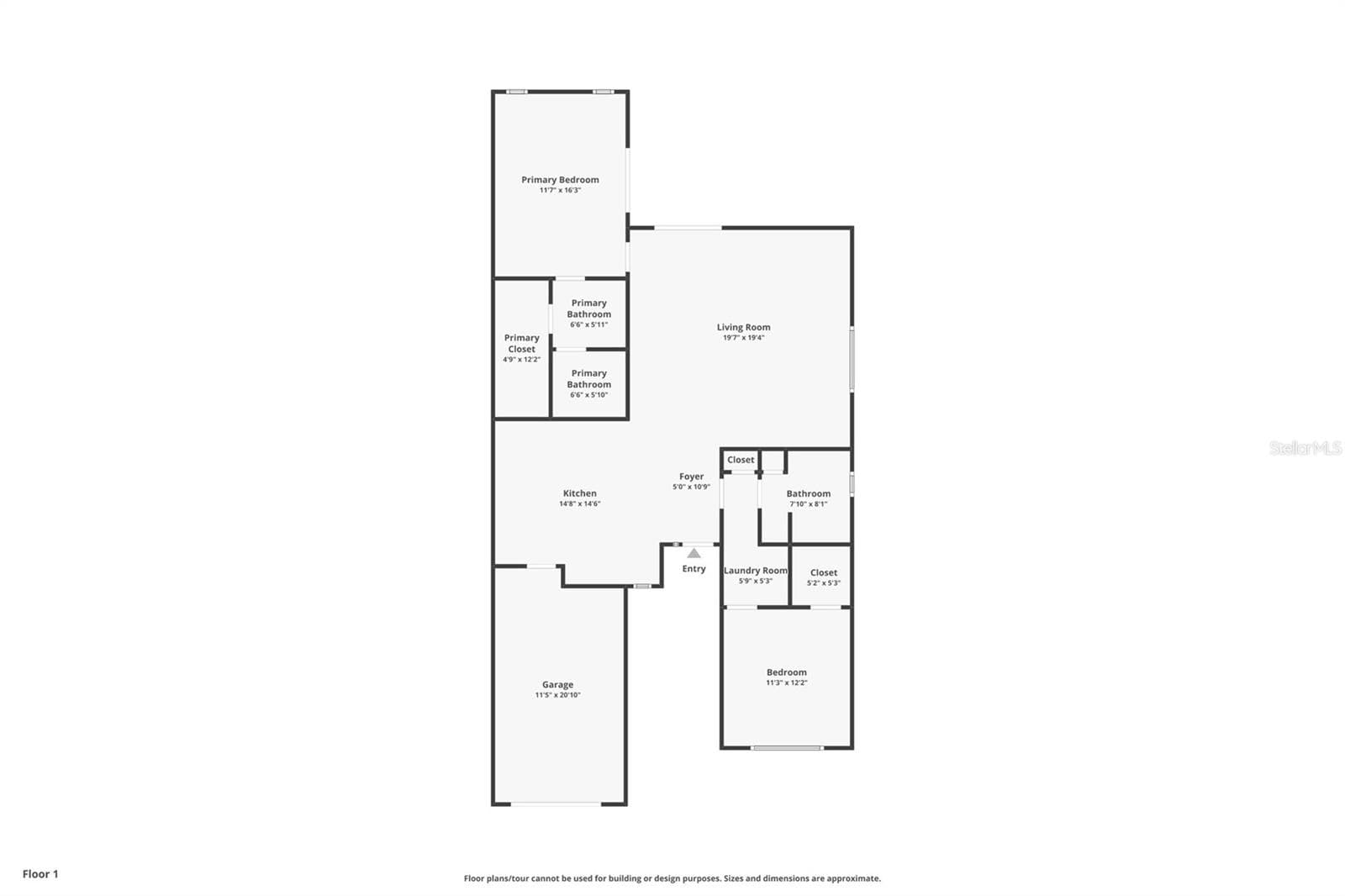 Split Floor Plan - 14330 CHANNEL DR, LARGO