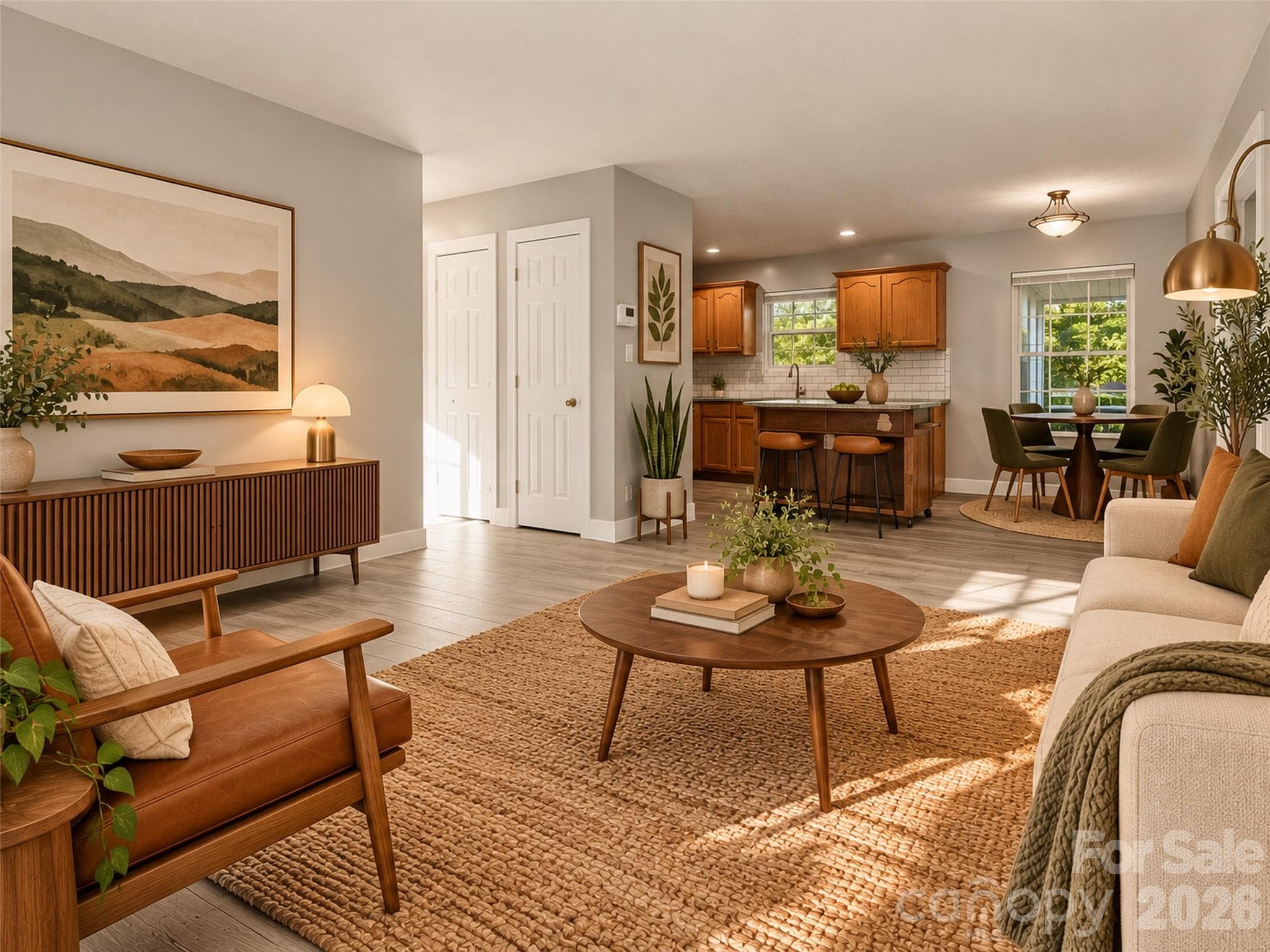 Virtually Staged - 11 Brant Lane, Weaverville