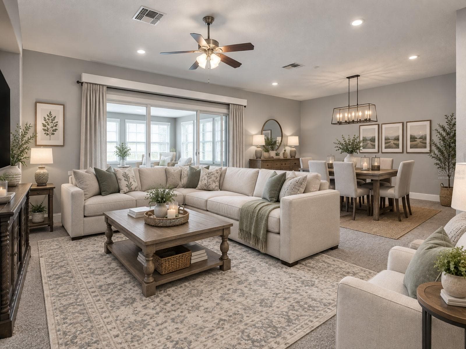 Virtually staged - 453 NOLANE LN, POLK CITY