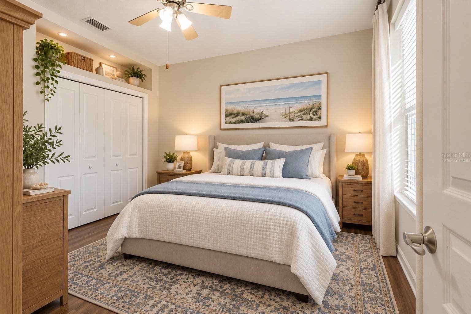 Virtually Staged Bedroom 4 - 1753 KINGSDOWN DR, SARASOTA