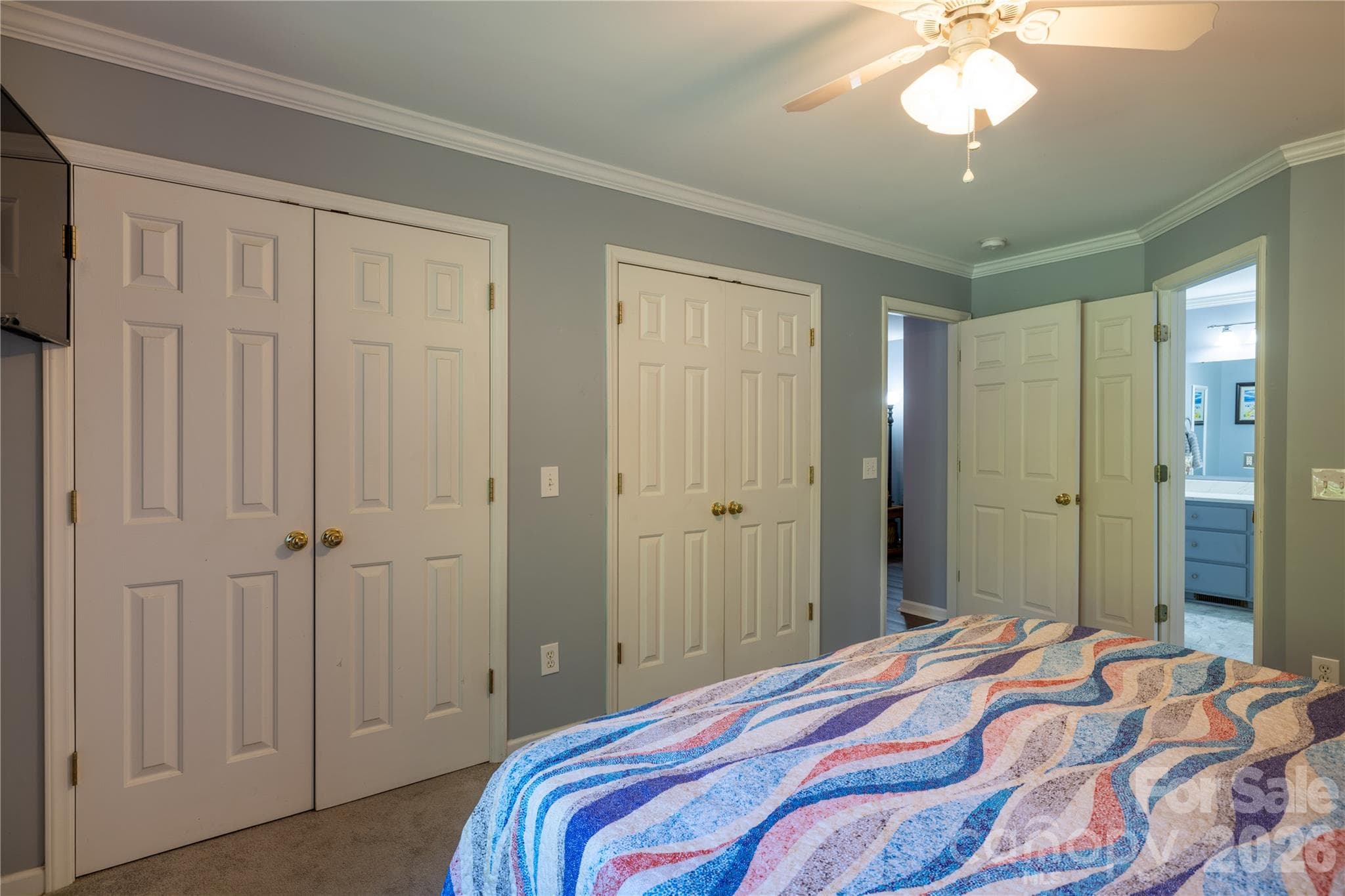 Primary Closets with built ins - 571 Newport Drive, Mount Gilead