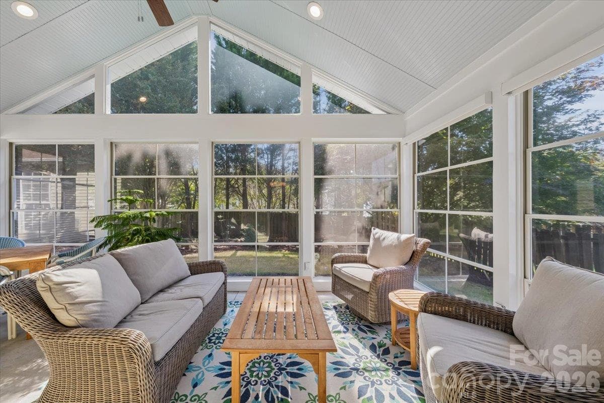Sunroom- Conditioned - 9214 Culcairn Road, Huntersville