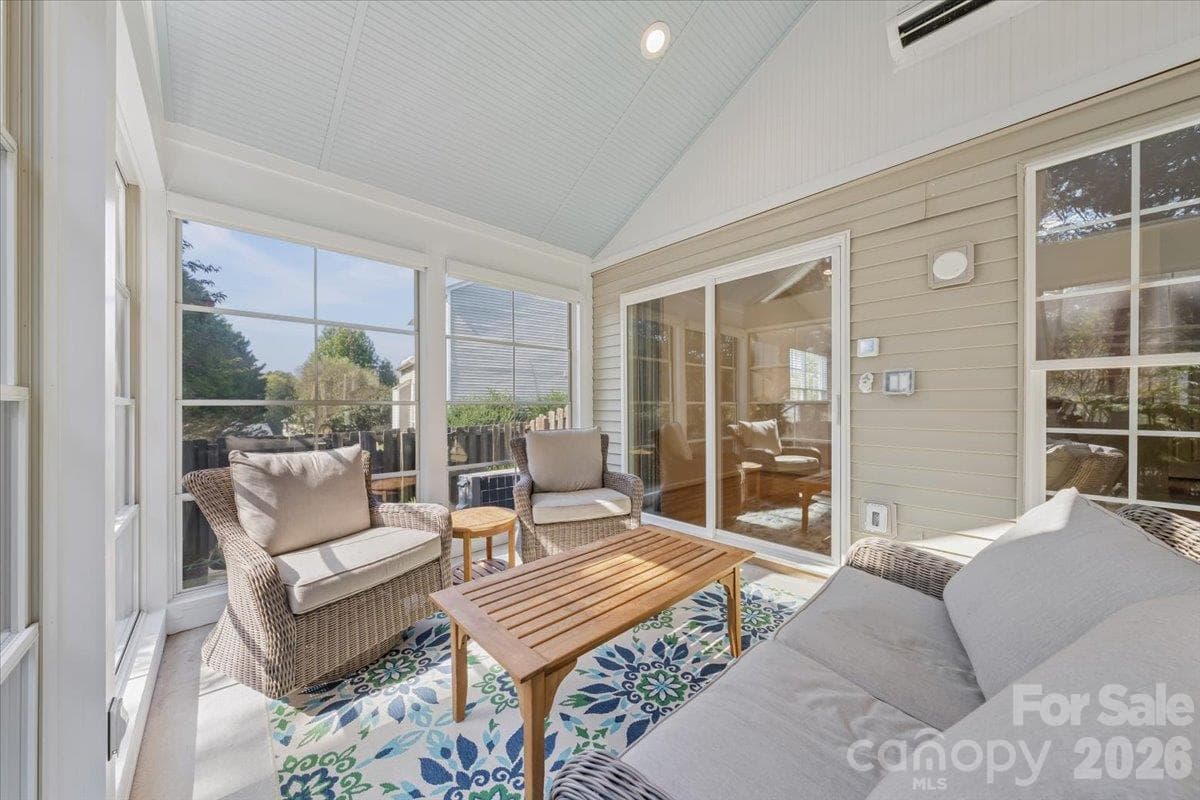 Sunroom- Conditioned - 9214 Culcairn Road, Huntersville