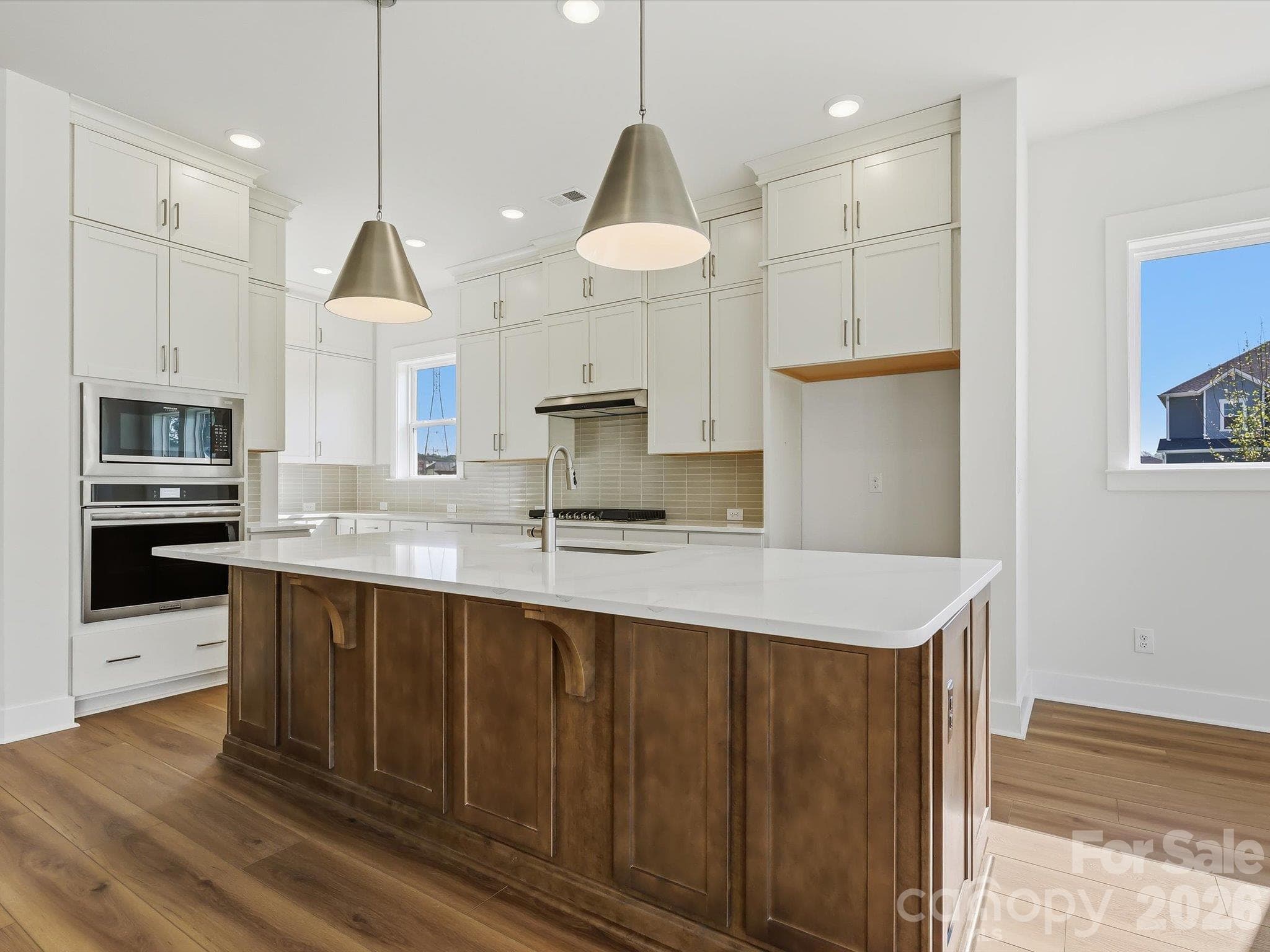 Stacked Cabinets set this kitchen apart - 558 Cape Cod Way, Rock Hill