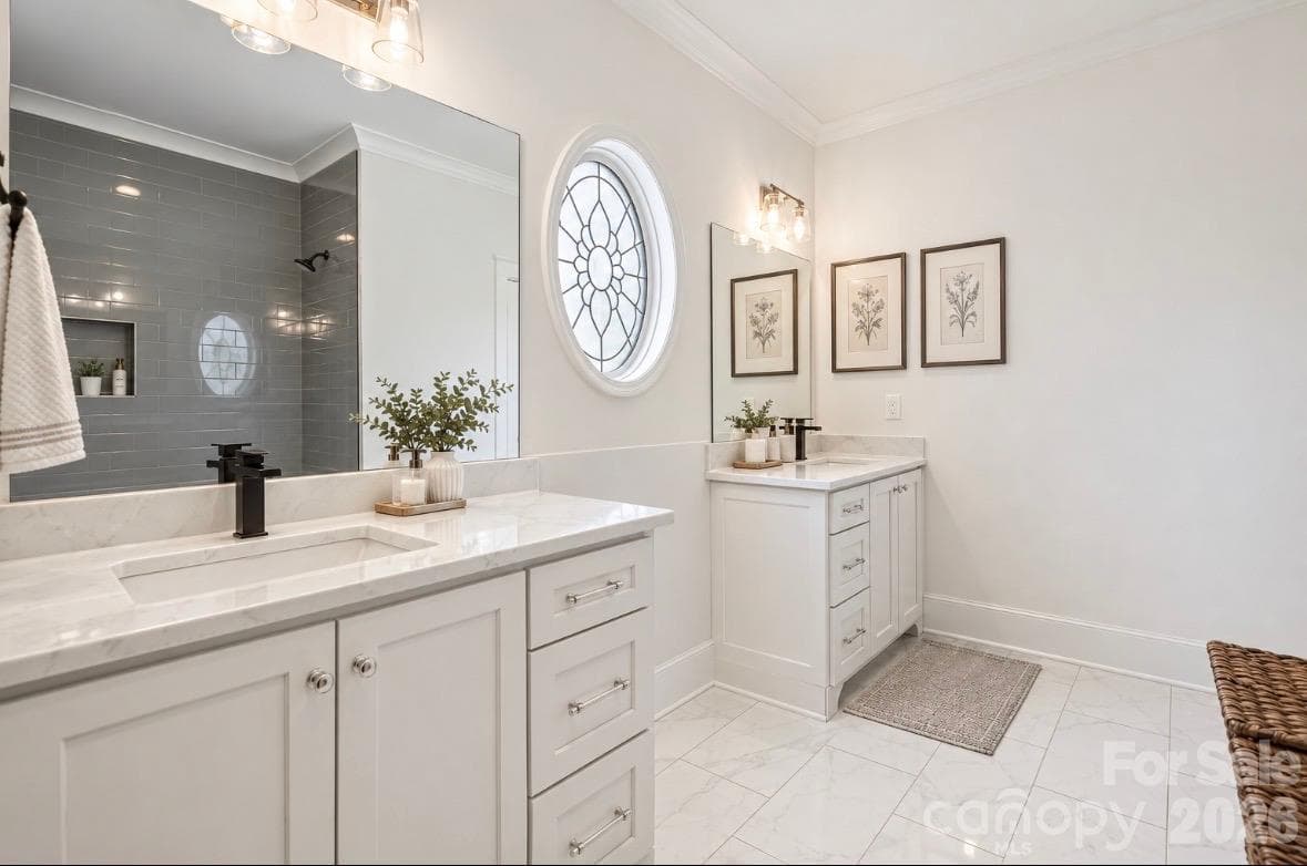 Jack and Jill Bath - 1412 N Caldwell Street, Charlotte