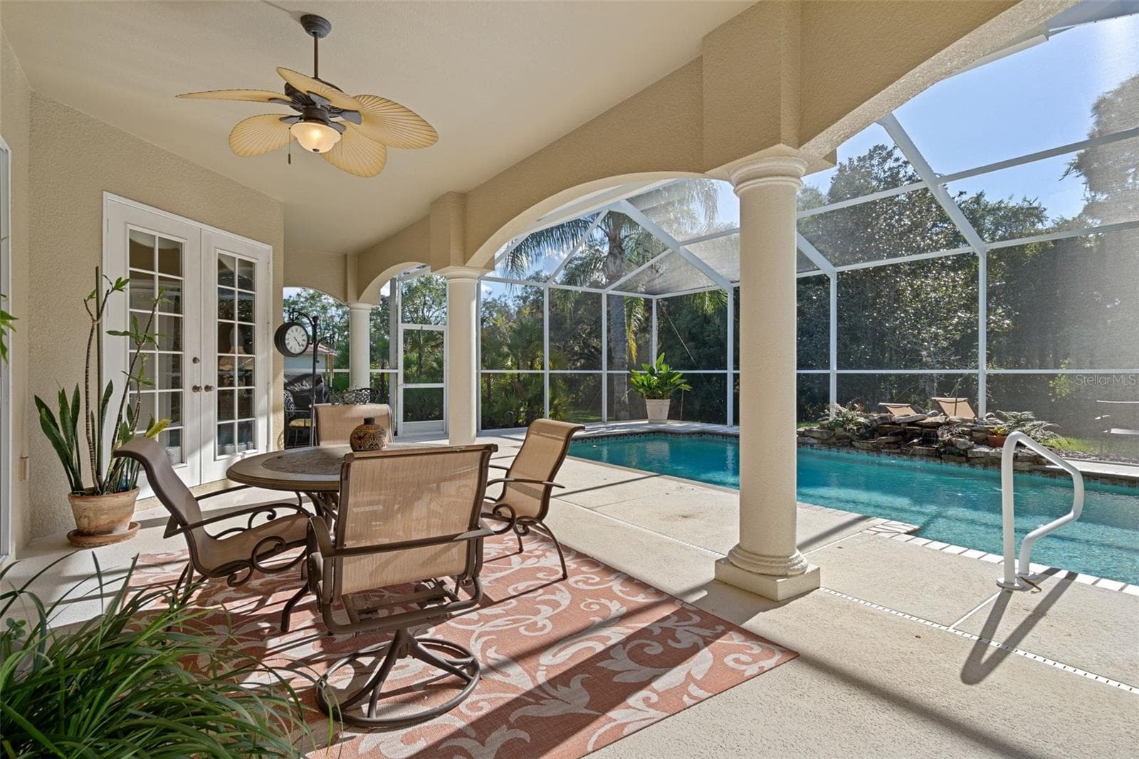 Rear Lanai - 409 SILAS CT, SPRING HILL