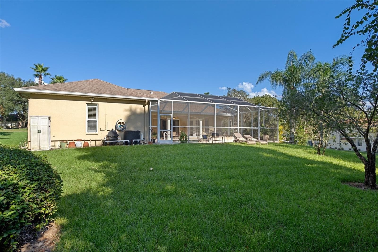 Backyard Space - 409 SILAS CT, SPRING HILL