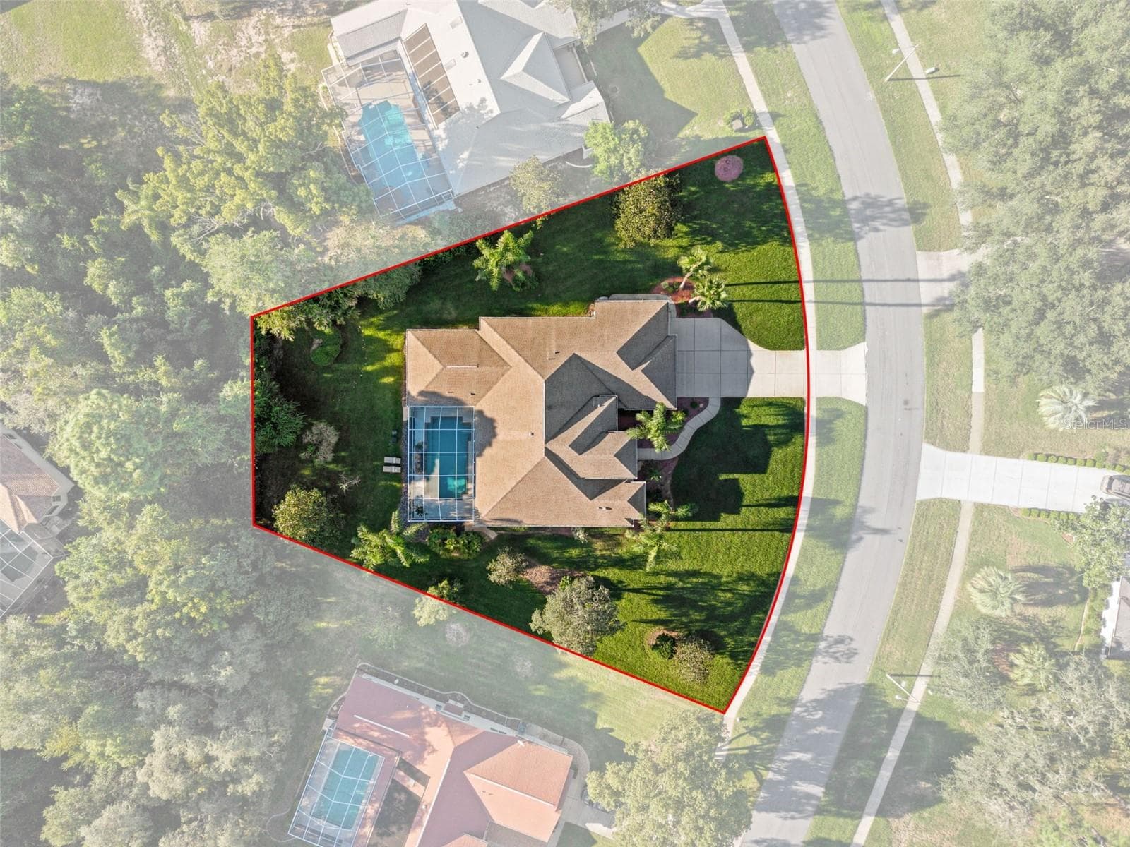Ariel Outlines - 409 SILAS CT, SPRING HILL