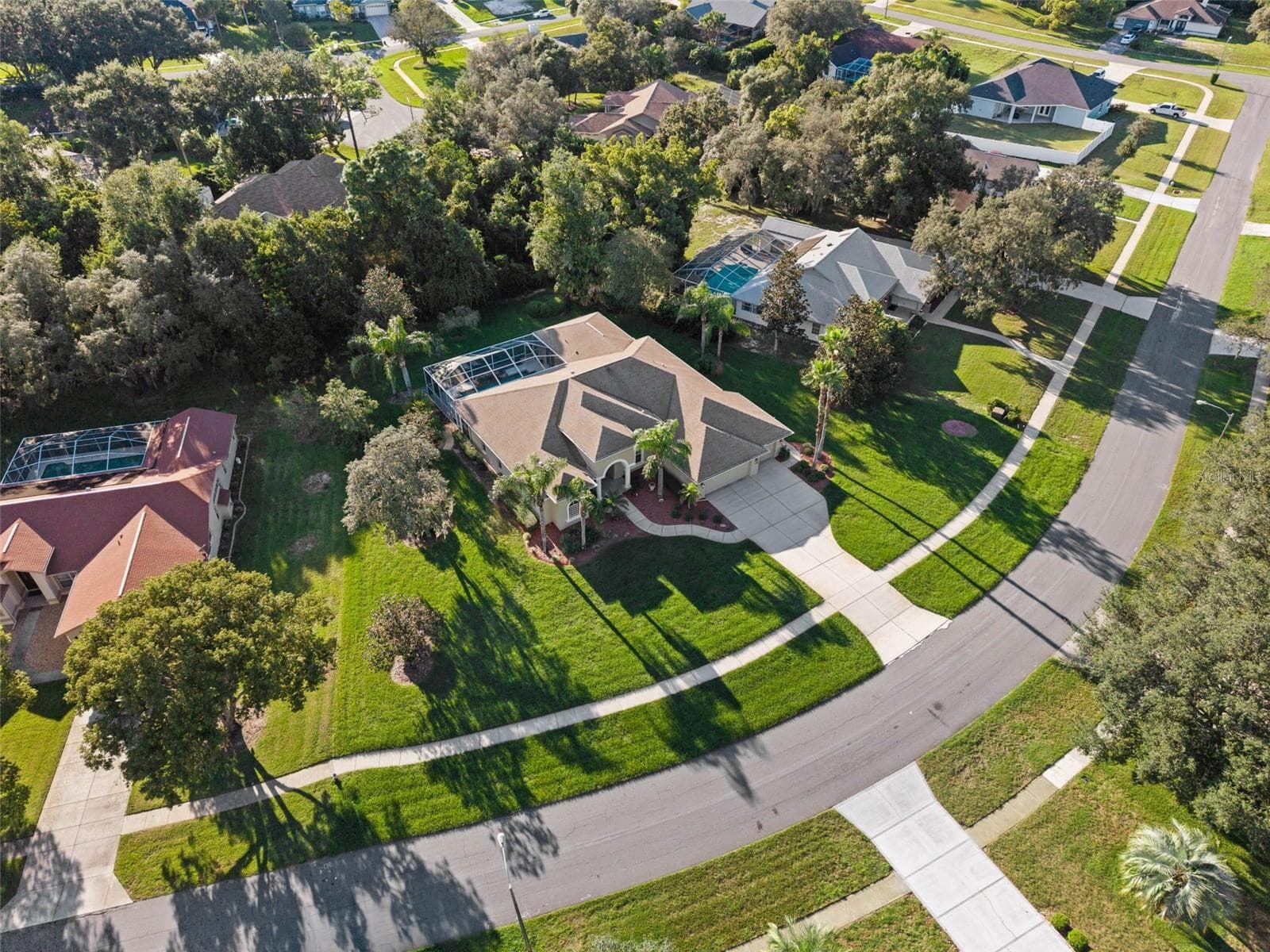 Ariel View - 409 SILAS CT, SPRING HILL