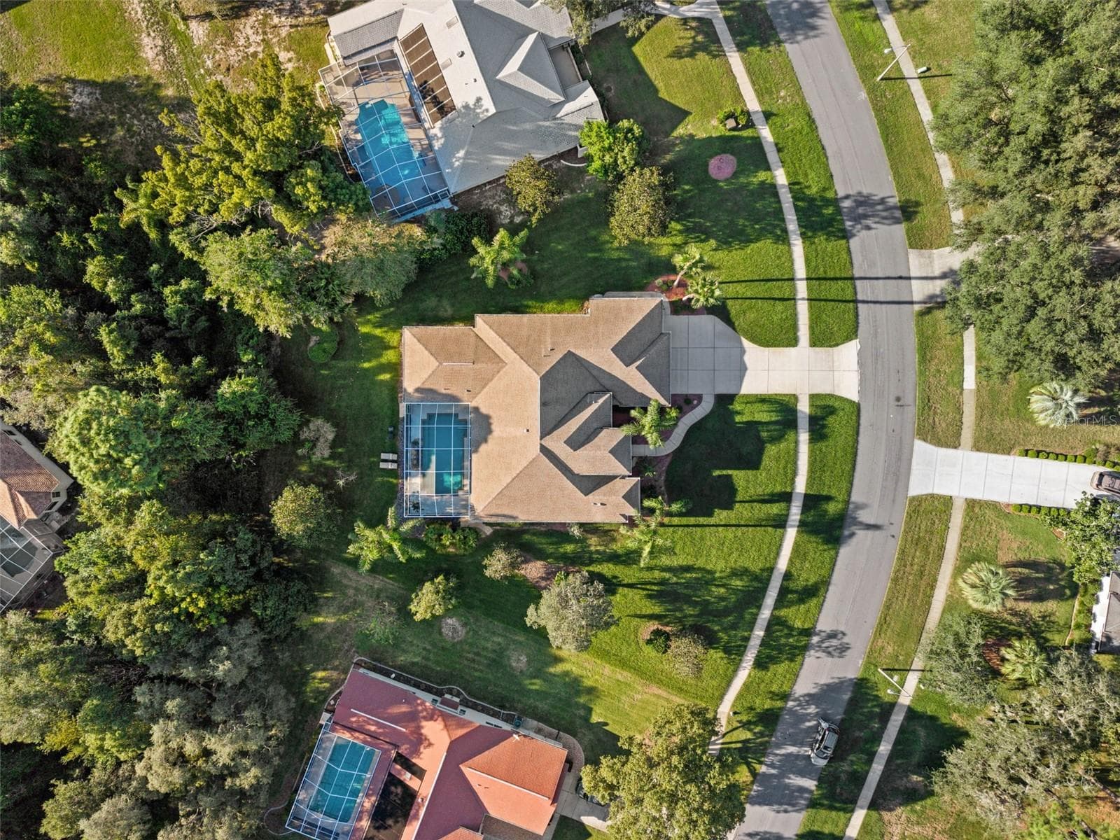 Ariel View - 409 SILAS CT, SPRING HILL