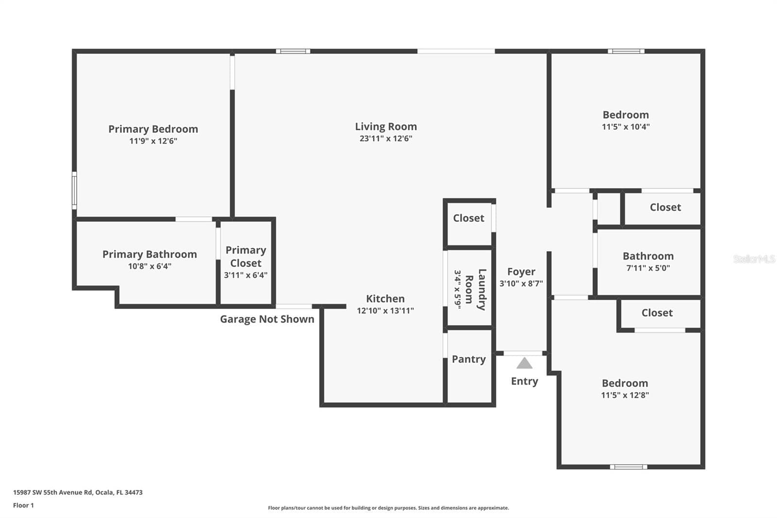 FLOOR PLAN - 15987 SW 55TH AVENUE RD, OCALA