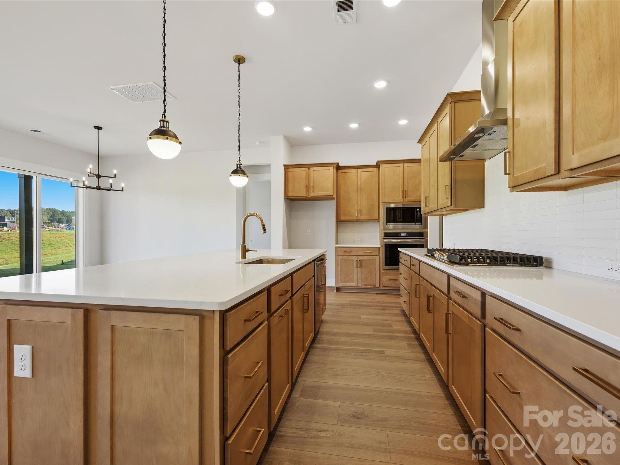 Gourmet Kitchen with 5-Burner Gas Stove! - 325 Portree Street, Rock Hill