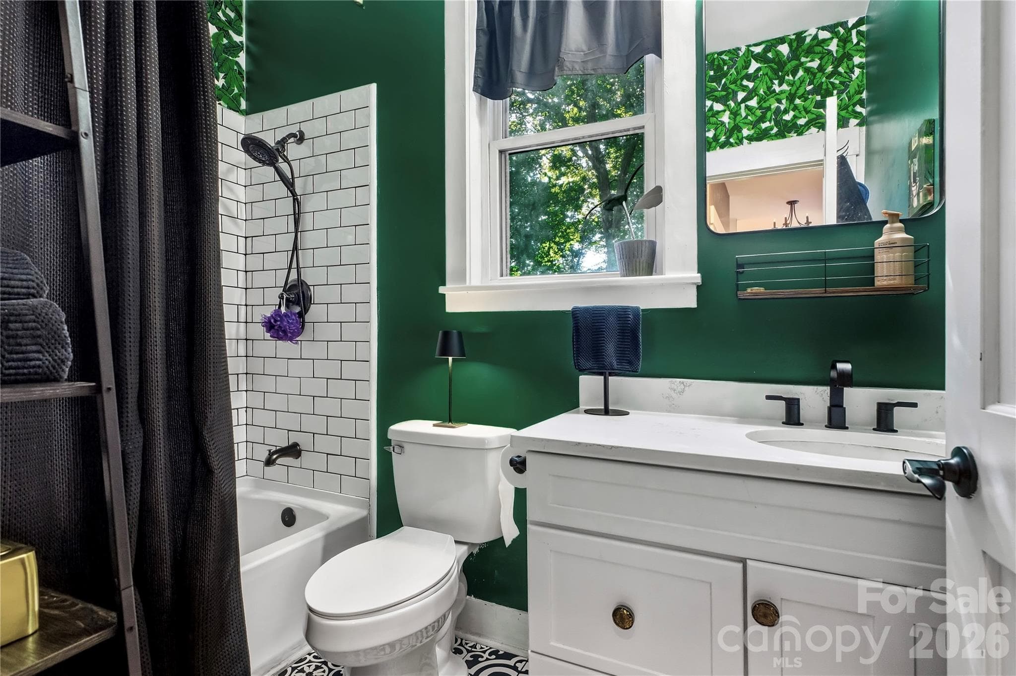 Downstairs Full Bath - 9560 Harvest Lane, Davidson