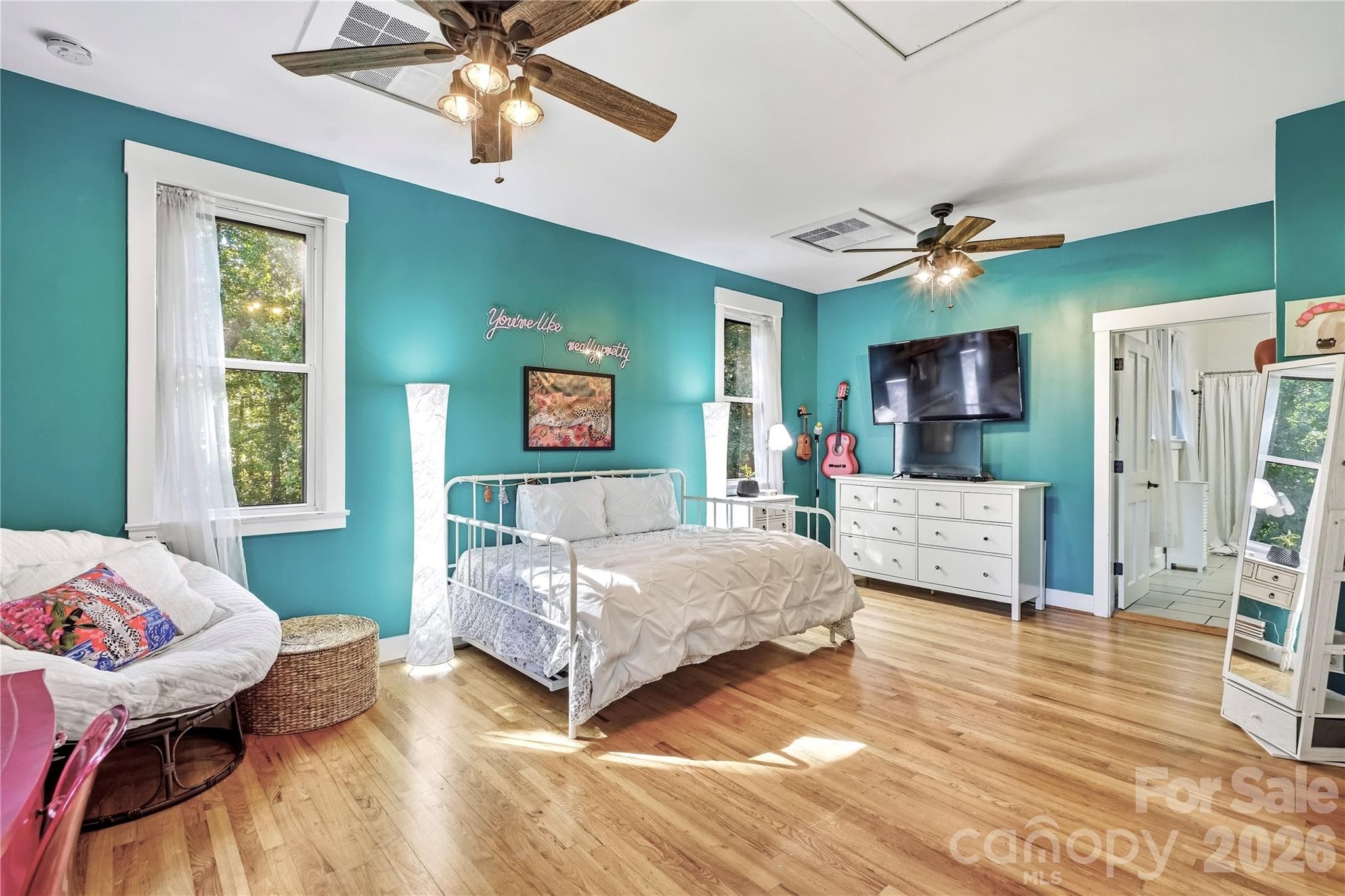Bedroom Suite upstairs - 9560 Harvest Lane, Davidson