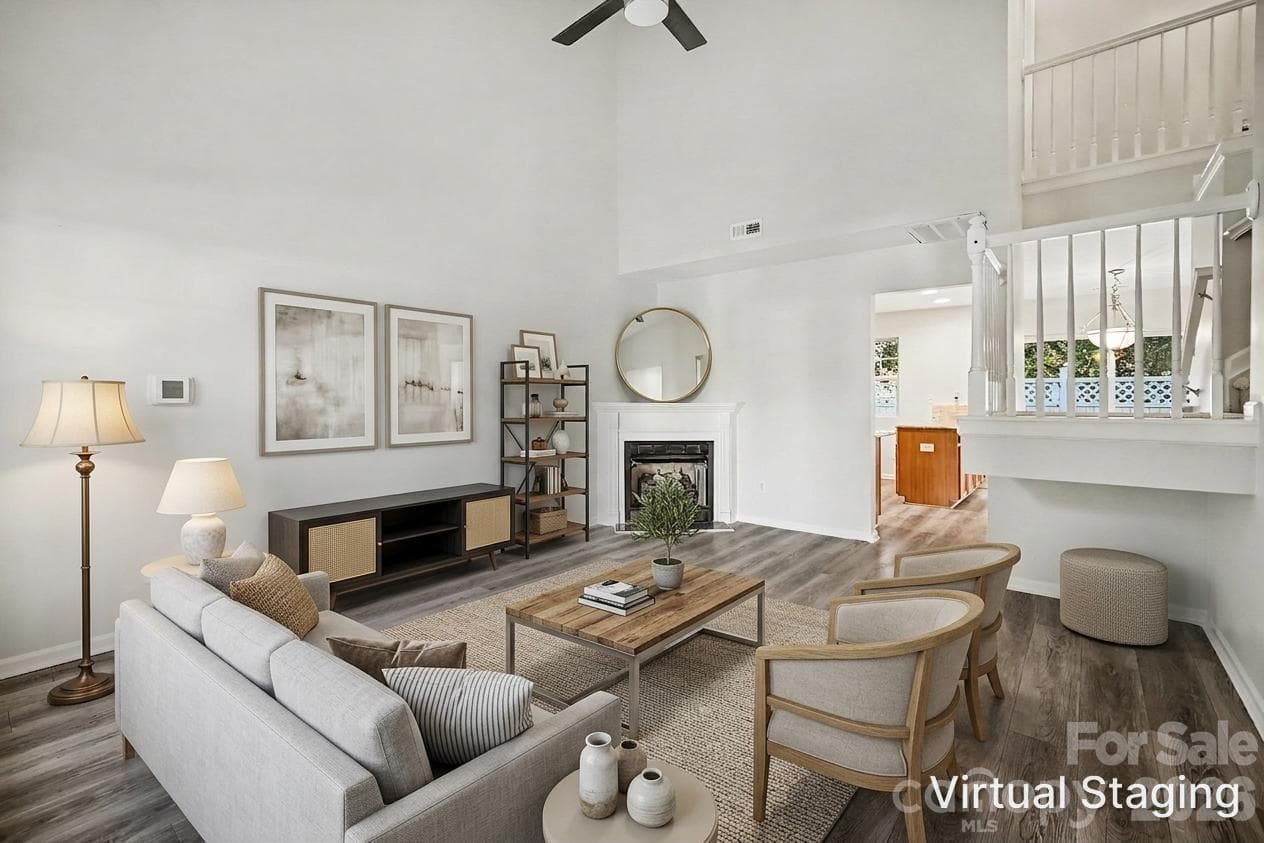 Virtually Staged - 417 Caddy Street, Fort Mill