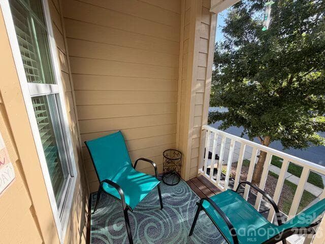 Front Balcony - 4185 La Crema Drive, Charlotte