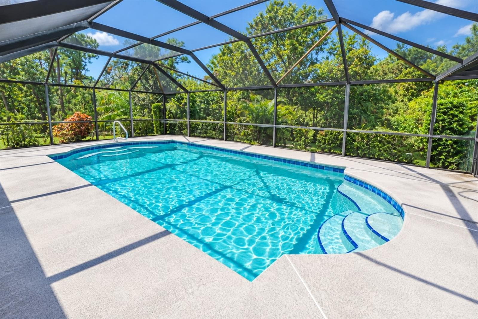 Pool with Patio area - 2510 MERRI OAKS CT, COCOA