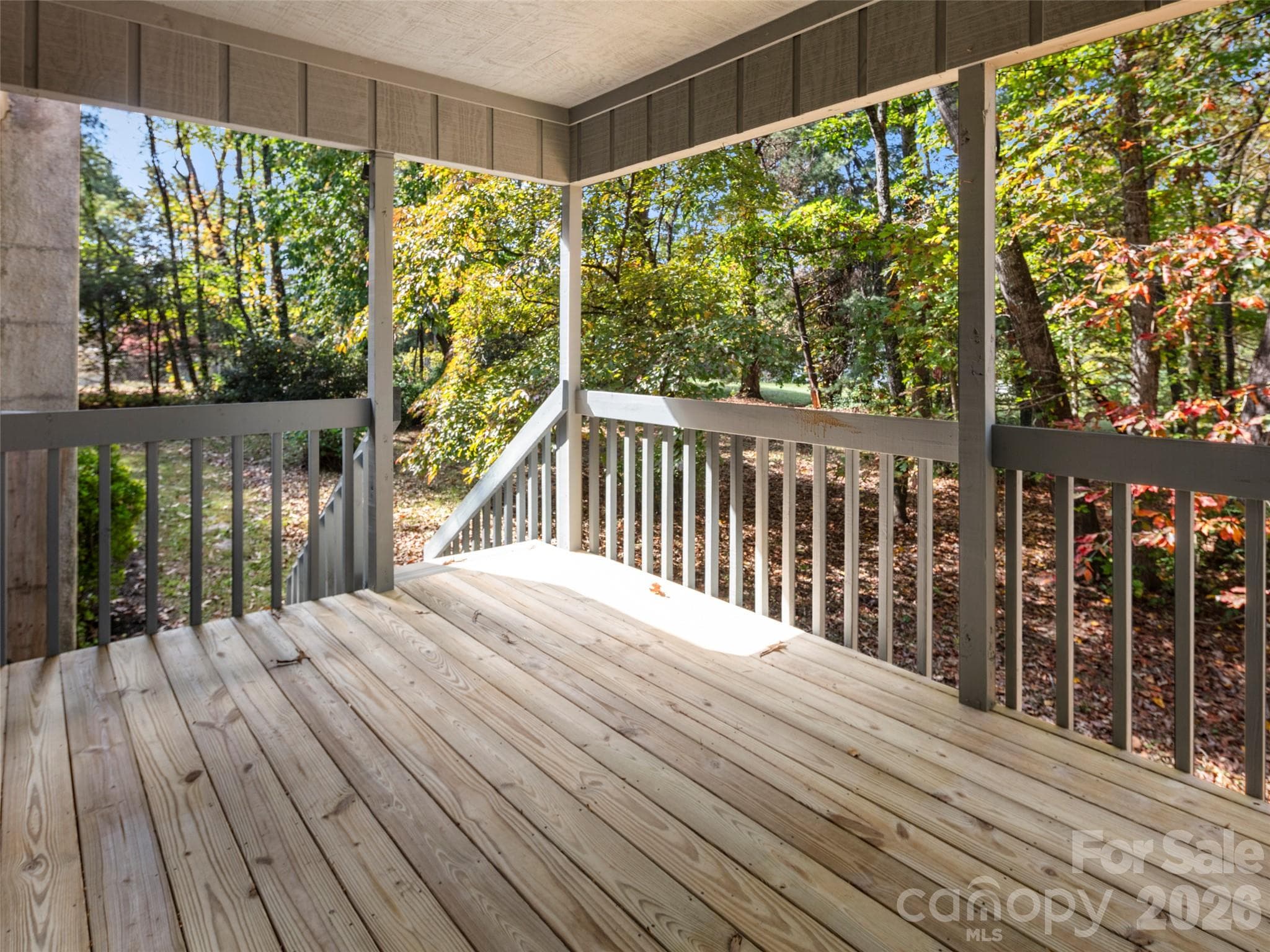 Back deck - 45 Bearwallow Road, Hendersonville