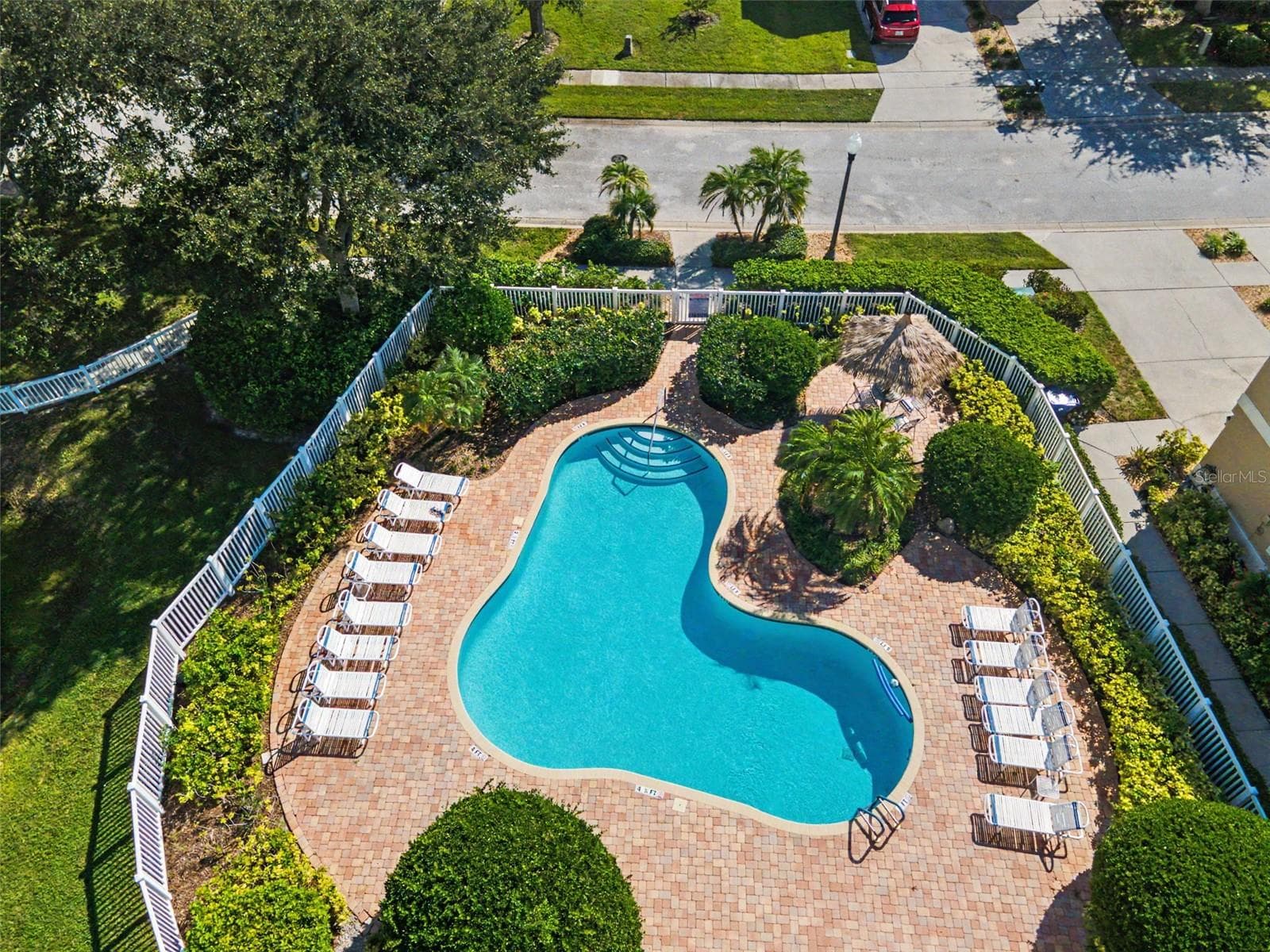 Ariel View - 2555 NEWBERN DR, CLEARWATER
