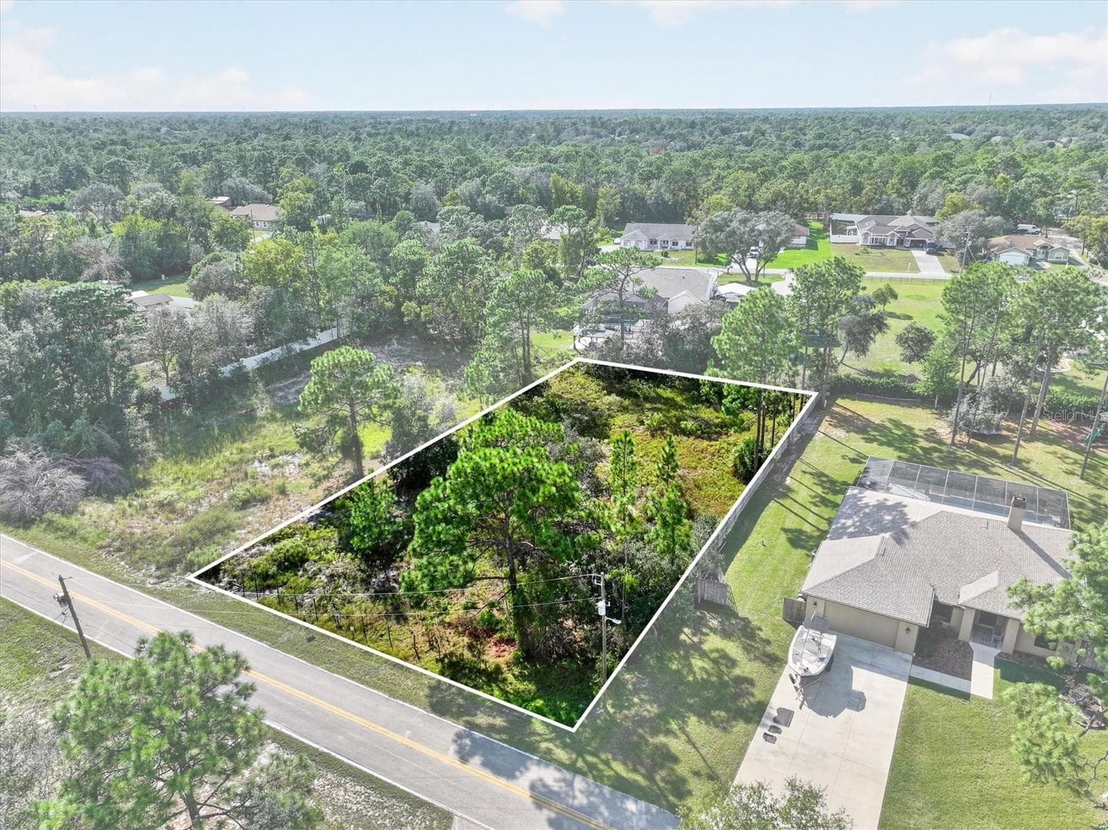Land at 0 MADRID RD, WEEKI WACHEE, photo 3 of 9