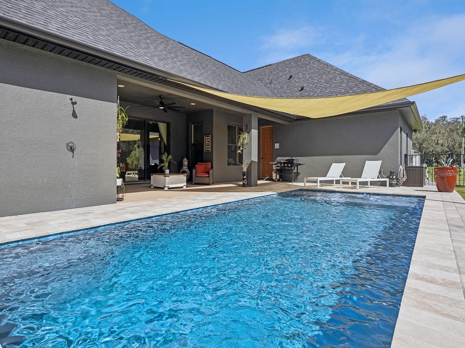 Salt water pool - 412 SNOW HILL RD, GENEVA
