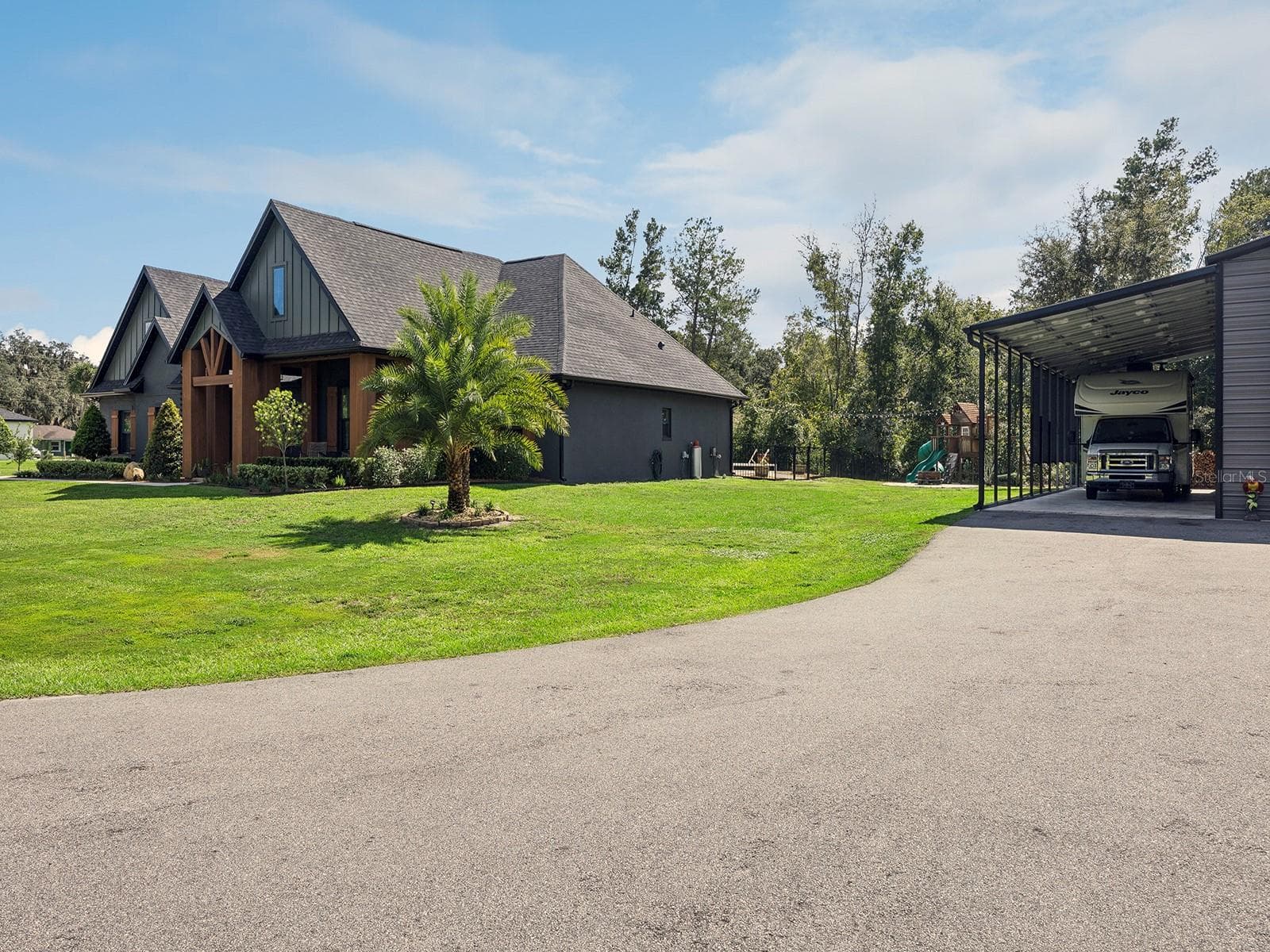 Exterior of home and RV carport - 412 SNOW HILL RD, GENEVA